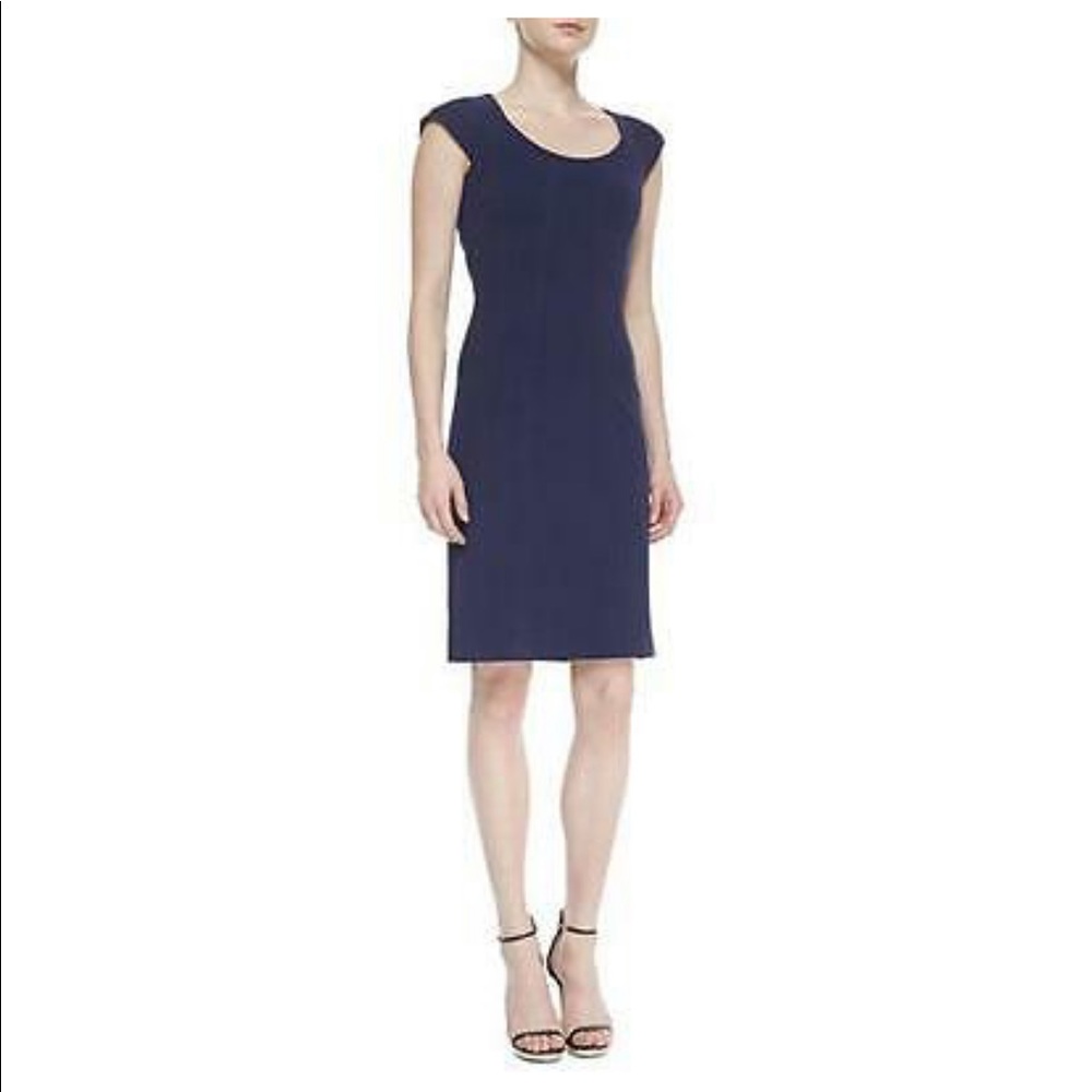 April Cap Sleeve Stretch Jersey Dress Purple Haze